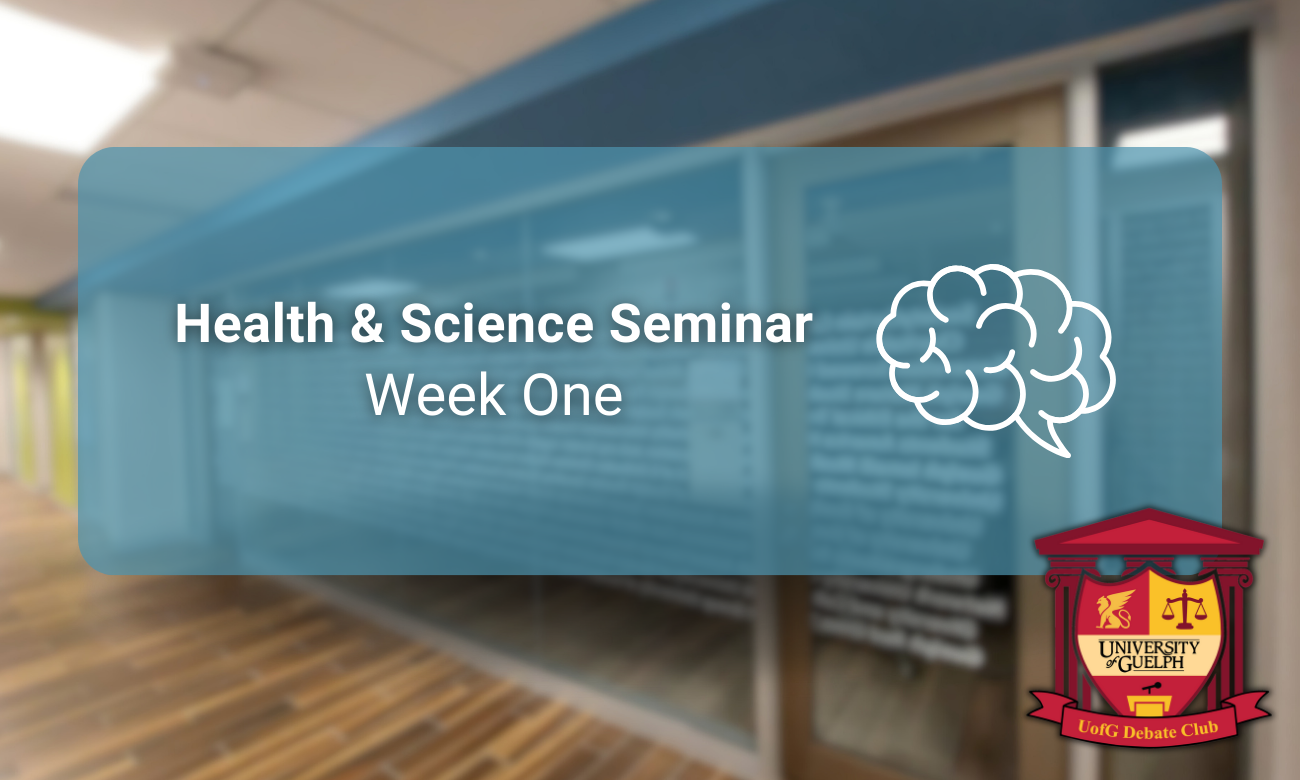 GryphLife Banner for Health & Science Seminar Week One